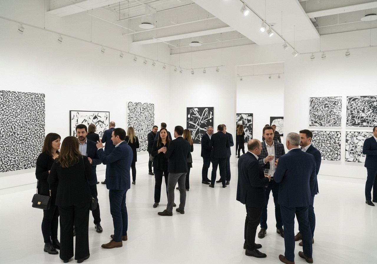 Gallery opening event